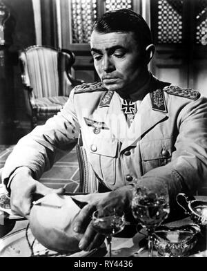 JAMES MASON, LES RATS DU DÉSERT, 1953 Banque D'Images