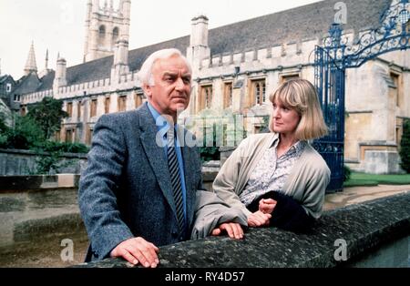 JOHN THAW, Inspecteur Morse, 1987 Banque D'Images