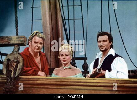 HALE,GABOR,DEXTER, CAPTAIN KIDD ET LE JEUNE ESCLAVE, 1954 Banque D'Images