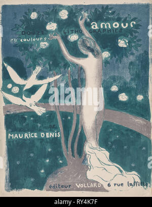 Amour : Couverture : Couverture (Amour), 1895 (publié en 1911). Maurice Denis (français, 1870-1943), Ambroise Vollard (Français, 1867-1939). Lithographie couleur Banque D'Images