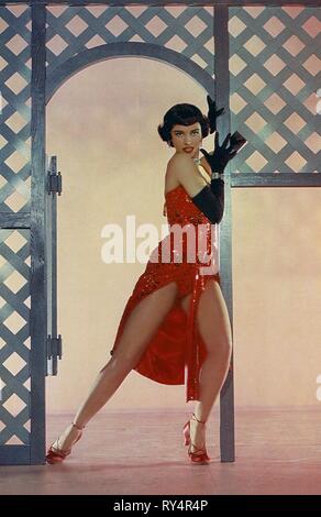 CYD CHARISSE, LE CHARIOT DE BANDE, 1953 Banque D'Images