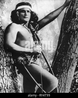 ELMO LINCOLN, TARZAN DES SINGES, 1918 Banque D'Images