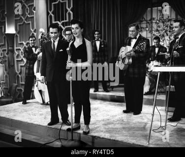 BARTON,GAYE,HALEY,Comètes, ROCK AUTOUR DE L'horloge, 1956 Banque D'Images