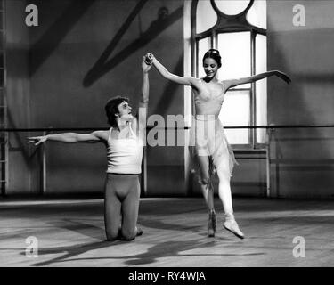 BARYSHNIKOV, BROWNE, LE POINT TOURNANT, 1977 Banque D'Images