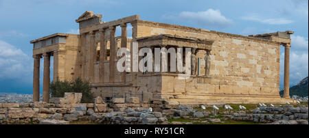 Acropole d'Athènes. Vue panoramique Banque D'Images