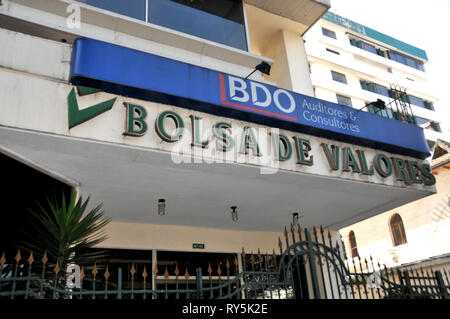 Bourse, Quito, Equateur Banque D'Images