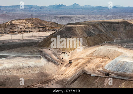 La mine de cuivre de Morenci, Graham Comté, Arizona, USA Banque D'Images
