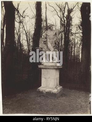 Versailles, le parc. Jean-Eugène-Auguste Atget ; français, 1857-1927. Date : 1901-1902. Dimensions : 21,9 × 17,5 cm (image/papier). L'albumine. Origine : France. Musée : le Chicago Art Institute. Banque D'Images