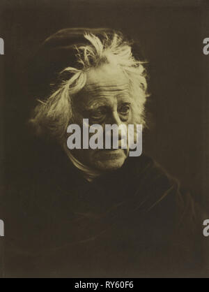 Sir John Herschel (1792-1871), 1867. Julia Margaret Cameron (1815-1879), britannique. L'albumine à partir de négatifs au collodion humide ; image : 32,8 x 25 cm (12 15/16 x 9 13/16 in.) ; enchevêtrées : 50,8 x 40,6 cm (20 x 16 in Banque D'Images