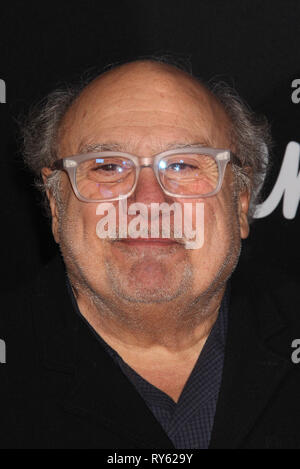 Hollywood, Californie, USA. 11 mars, 2019. Danny DeVito, 11 mars 2019. La première mondiale de 'Dumbo' qui s'est tenue à l'El Capitan Theatre de Los Angeles, CA Photo par Izumi Hasegawa / HollywoodNewsWire.co Banque D'Images