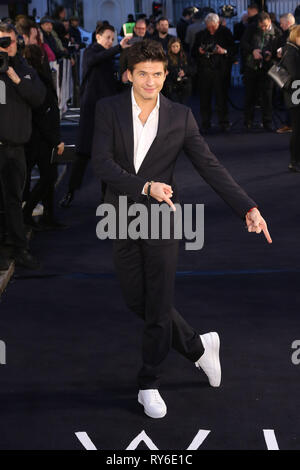Londres, Royaume-Uni. 12Th Mar 2019. Oleg Iwenko, le corbeau blanc - UK Premiere, le Curzon Mayfair, London, UK. Mar 12, 2019. Photo par Richard Goldschmidt : Riche de crédit Gold/Alamy Live News Banque D'Images