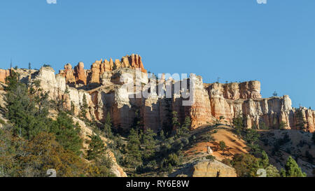 Explorer le canyonlands de l'Utah et l'Arizona. Dur la meilleure route pour Zion National Park, Bryce Canyon National Park et Lake Powell à couper le souffle passé Banque D'Images