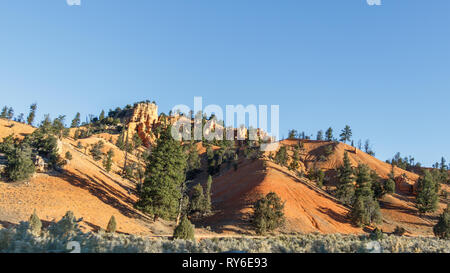 Explorer le canyonlands de l'Utah et l'Arizona. Dur la meilleure route pour Zion National Park, Bryce Canyon National Park et Lake Powell à couper le souffle passé Banque D'Images