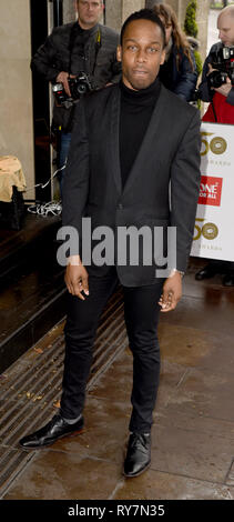 La photo doit être crédité ©Presse Alpha 079965 12/03/2019 Lemar au tric Awards 50e anniversaire 2019 tenue à l'hôtel Grosvenor House à Londres Banque D'Images