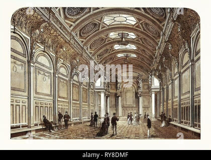 Le nouveau franc-maçon's Hall Great Queen Street London UK 1869 Banque D'Images