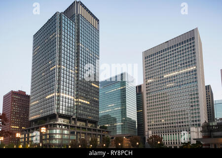 Le Japon, Honshu, Tokyo, quartier Marunouchi, Bâtiment Shin-Marunouchi Banque D'Images