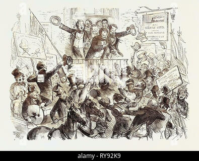 Le candidat reçu, 1852. Charles Dickens Banque D'Images