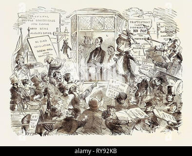 Le candidat rejeté, 1852. Charles Dickens Banque D'Images