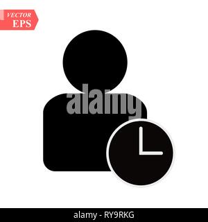 L'icône de personnes. Professionnel, l'icône parfaite des pixels, format EPS 10. Illustration de Vecteur