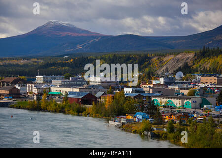 La région de Whitehorse, Whitehorse, Territoire du Yukon, Canada Banque D'Images