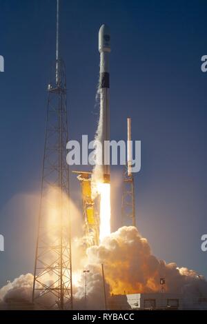 Spacex GPS III Mission SV01 Banque D'Images