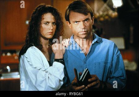 NICOLE KIDMAN, Sam Neill, Calme plat, 1989 Banque D'Images