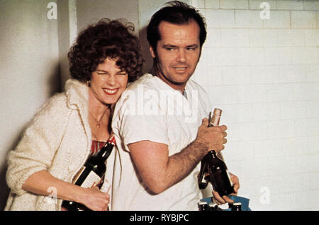 MARYA PETITE, Jack Nicholson, vol au-dessus d'un nid de coucou, 1975 Banque D'Images