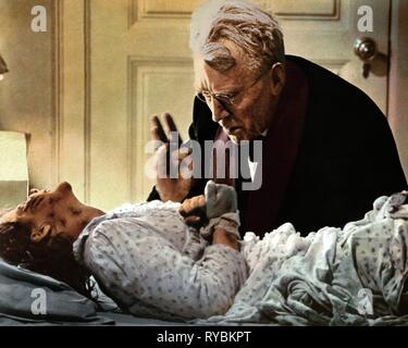 LINDA BLAIR, Max Von Sydow, L'Exorciste, 1973 Banque D'Images