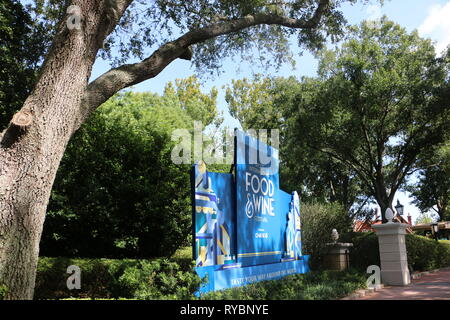 EPCOT - Food and Wine Festival Banque D'Images