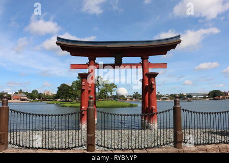 EPCOT - Pavillon japonais Banque D'Images