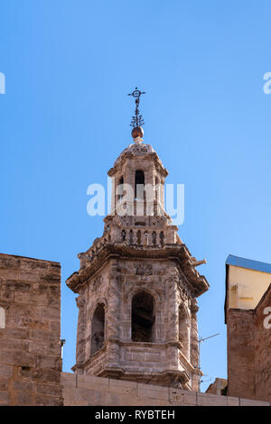 VALENCIA, Espagne - 25 février : Royal Église paroissiale de St John à Valence en Espagne le 25 février 2019 Banque D'Images