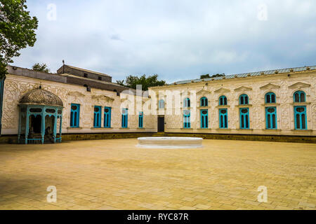 Vieille ville de Boukhara Sitorai Mohi Hosa et Star Moon Garden Summer Palace Place Principale Banque D'Images