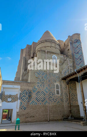 Shahrisabz Ak Saray White Palace Dorus Saodat Vue arrière du complexe Banque D'Images