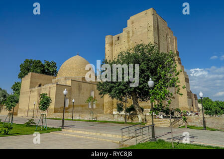 Shahrisabz Ak Saray White Palace Dorus Saodat vue complexe Banque D'Images