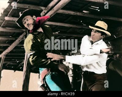 CHUCK CONNORS, Gregory Peck, LE GRAND PAYS, 1958 Banque D'Images