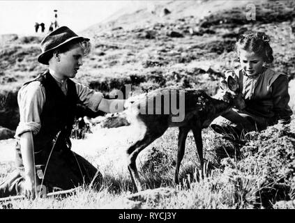 THOMAS MÜLLER, ELSBETH SIGMUND, Heidi, 1952 Banque D'Images