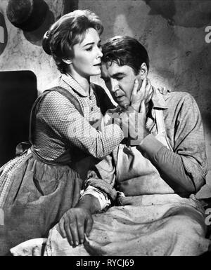 VERA MILES, JAMES STEWART, L'HOMME QUI A TUÉ LIBERTY VALANCE, 1962 Banque D'Images