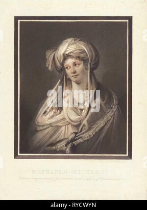 La maîtresse de Raphaël, imprimer bouilloire : Charles Howard Hodges, Giulio Romano, John Raphael Smith, 1785 Banque D'Images