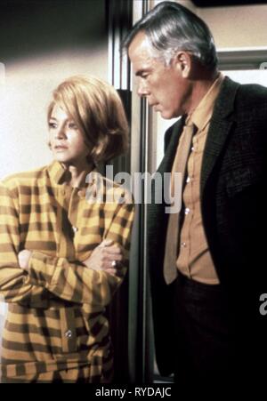 ANGIE DICKINSON, LEE MARVIN, Point Blank, 1967 Banque D'Images