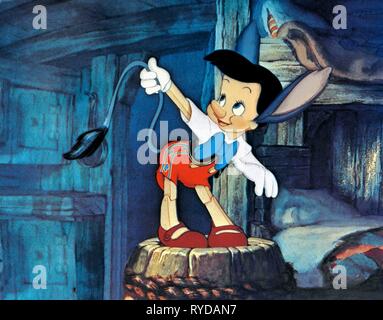 PINOCCHIO, Pinocchio, 1940 Banque D'Images