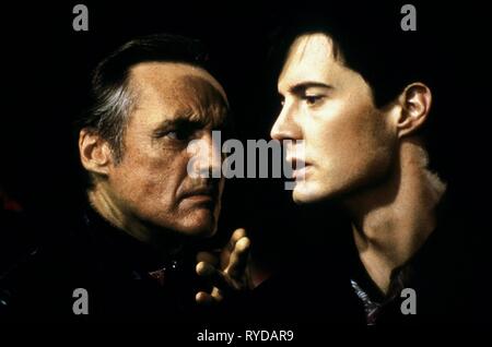 DENNIS HOPPER, KYLE MACLACHLAN, BLUE VELVET, 1986 Banque D'Images