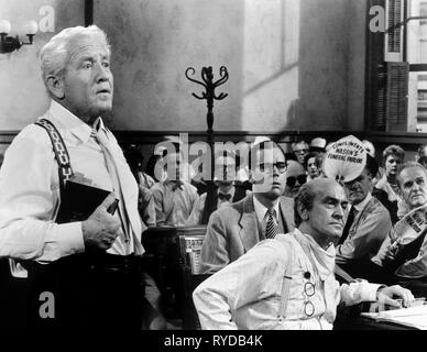 SPENCER TRACY, Fredric March, INHERIT THE WIND, 1960 Banque D'Images