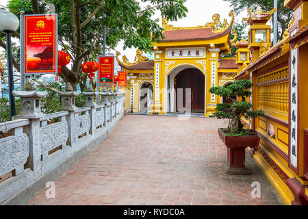 La Pagode Tran Quoc (Chua Tran Quoc pagoda) est la plus ancienne de Hanoi, initialement construit au sixième siècle pendant le règne de l'Empereur Ly Nam De. E Banque D'Images