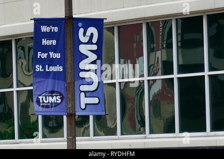 Usine de TUMS centre-ville de Saint-Louis Missouri Banque D'Images