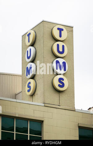 Usine de TUMS centre-ville de Saint-Louis Missouri Banque D'Images