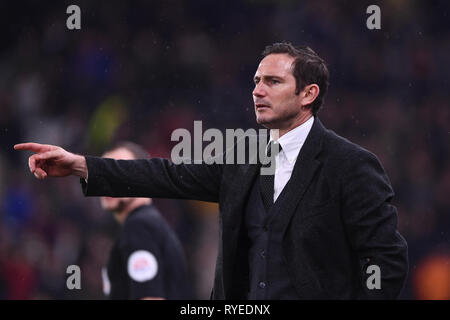 5 mars 2019, Pride Park, Derby, England ; Sky Bet Championship, Derby County vs Wigan Athletic ; Derby County Manager Frank Lampard Crédit : Jon Hobley/News Images images Ligue de football anglais sont soumis à licence DataCo Banque D'Images