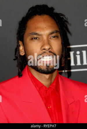 2019 pre-GRAMMY Gala et GRAMMY Hommage aux icônes de l'industrie tenue à l'hôtel Beverly Hilton à Beverly Hills, Californie. Avec : Miguel Où : Los Angeles, California, United States Quand : 09 Feb 2019 Credit : Adriana Barraza M./WENN.com Banque D'Images