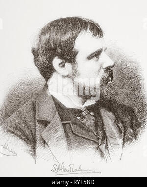 Sir Lawrence Alma-Tadema, né Lourens Alma Tadema, 1836 - 1912. Peintre hollandais. À partir de la Ilustracion Artistica, publié 1887. Banque D'Images