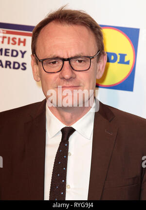 Dec 16, 2014 - Londres, Angleterre, Royaume-Uni - British Comedy Awards, Fountain Studios, Wembley - Tapis Rouge photo montre des arrivées : Sean Lock Banque D'Images