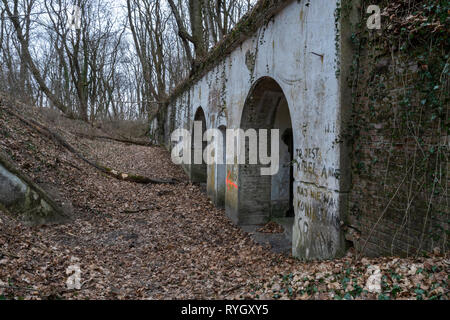 La forteresse de Przemysl : Fort VII Prałkowce en Pologne orientale, l'Europe. Banque D'Images